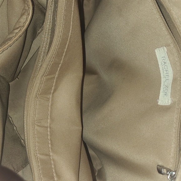 NWOT Rachel Zoe Beige and Tan Purse - Picture 8 of 16